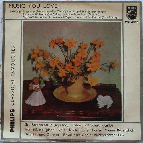 CLASSICAL FAVOURITES -- MUSIC YOU LOVE -- VINYL LP RECORD