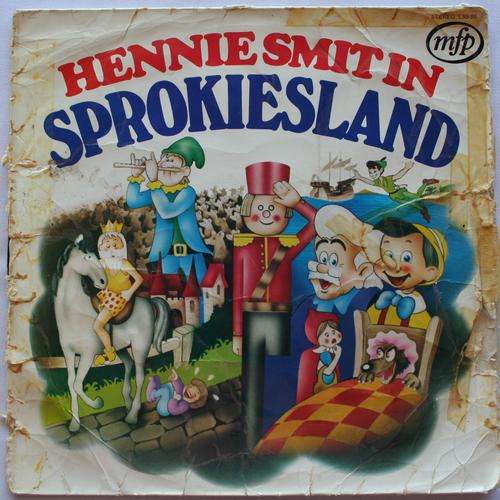 HENNIE SMIT -- SPROKIESLAND -- VINTAGE AFRIKAANS KIDDIES VINYL LP RECORD