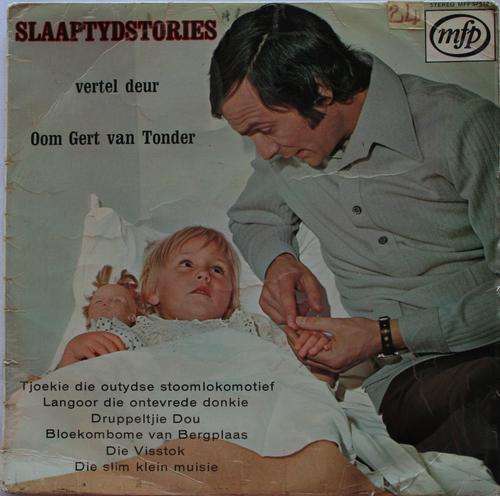 OOM GERT VAN TONDER -- SLAAPTYDSTORIES -- KIDDIES VINYL LP RECORD