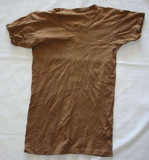 SADF -- NUTRIA BROWN T-SHIRT -- SIZE: SMALL -- BUSH WAR ERA