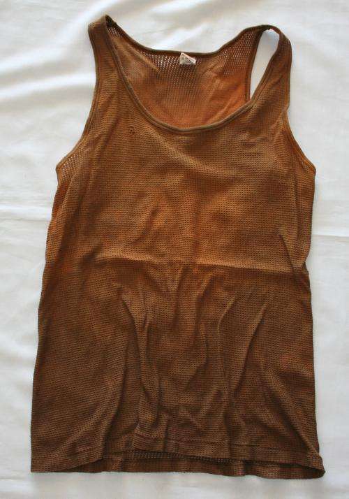 SADF Nutria brown VEST / UNDERSHIRT -- SIZE chest 92 cm