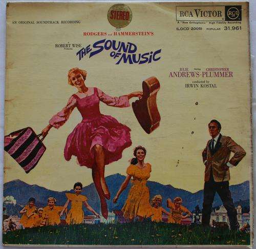 SOUND OF MUSIC -- ORIGINAL MOVIE SOUNDTRACK-- VINYL LP RECORD