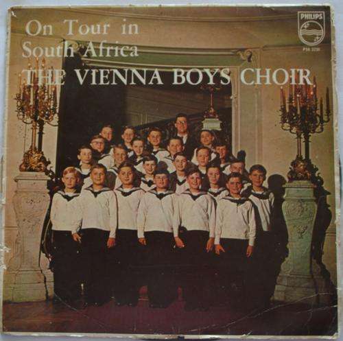 VIENNA BOYS CHOIR -- ON TOUR IN SOUTH-AFRICA -- VINYL LP RECORD