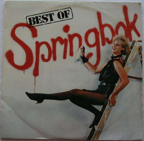 SPRINGBOK HIT PARADE -- THE VERY BEST OF SPRINGBOK -- 1984 -- VINYL LP RECORD