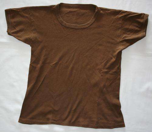 SADF -- NUTRIA BROWN T-SHIRT -- SIZE: LARGE -- BUSH WAR ERA