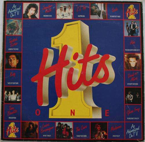 HITS 1 -- VARIOUS -- VINYL LP RECORD