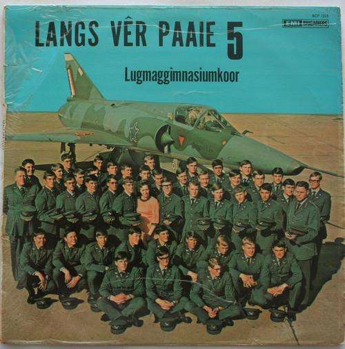 LANGS VER PAAIE 5 -- LUGMAGGIMNASIUMKOOR-- VINYL LP RECORD