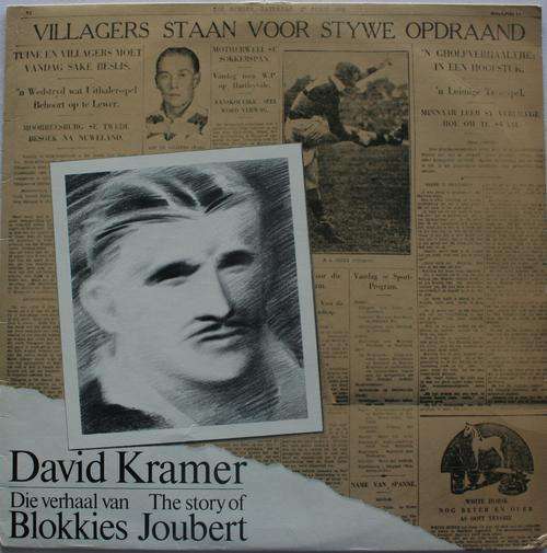 DAVID KRAMER -- DIE VERHAAL VAN BLOKKIES JOUBERT -- VINYL LP RECORD