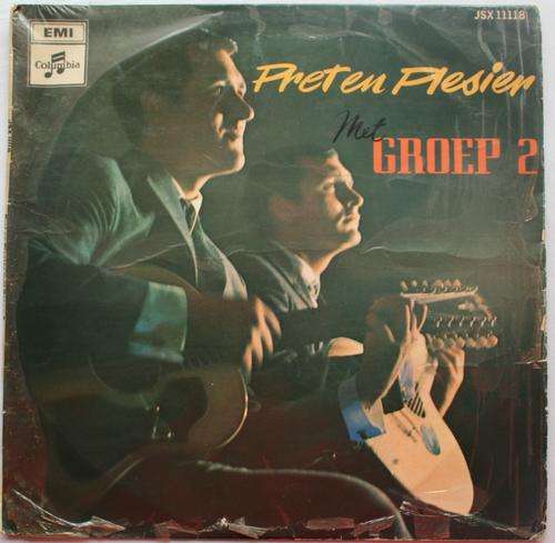 GROEP 2 -- PRET EN PLESIER -- VINTAGE VINYL LP RECORD