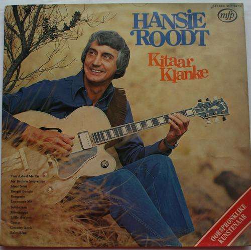 HANSIE ROODT-- KITAARKLANKE VOL 3 -- VINYL LP RECORD