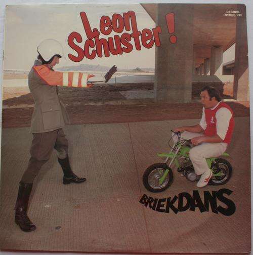 LEON SCHUSTER -- BRIEKDANS -- VINTAGE AFRIKAANS VINYL LP RECORD