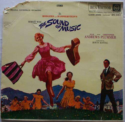SOUND OF MUSIC -- ORIGINAL MOVIE SOUNDTRACK-- VINYL LP RECORD