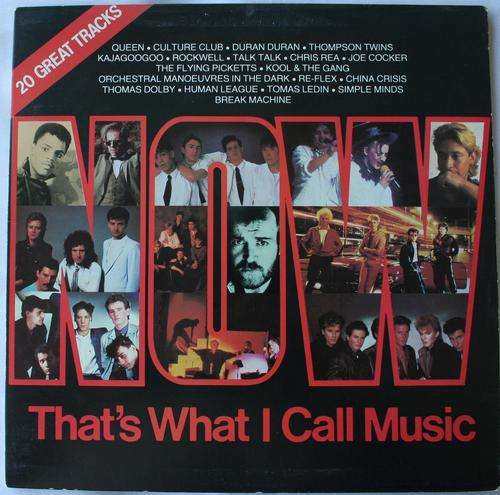 NOW THATS WHAT I CALL MUSIC VOL : 1 --- VINYL LP RECORD