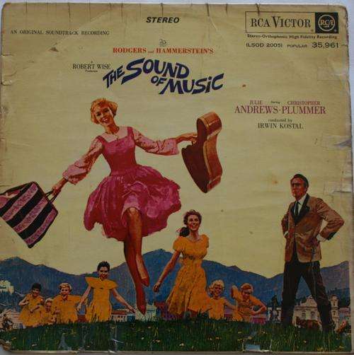 SOUND OF MUSIC -- ORIGINAL MOVIE SOUNDTRACK-- VINYL LP RECORD