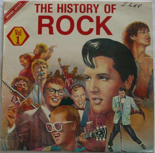 THE HISTORY OF ROCK VOLUME 1 -- VARIOUS--VINYL LP RECORD