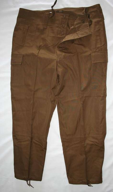 SADF NUTRIA BROWN TROUSERS SIZE 122-81  -- NEW -- AS USED IN BUSH WAR