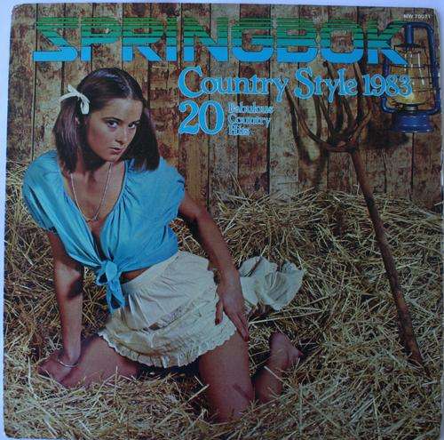 SPRINGBOK COUNTRY STYLE 1983 -- VINYL LP RECORD