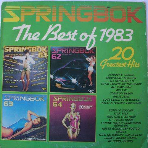 BEST OF SPRINGBOK 1983 -- VINYL LP RECORD
