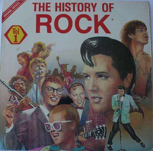THE HISTORY OF ROCK VOLUME 1 -- VARIOUS--VINYL LP RECORD