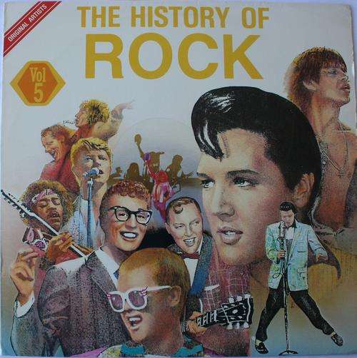 THE HISTORY OF ROCK VOLUME 5 -- VARIOUS--VINYL LP RECORD