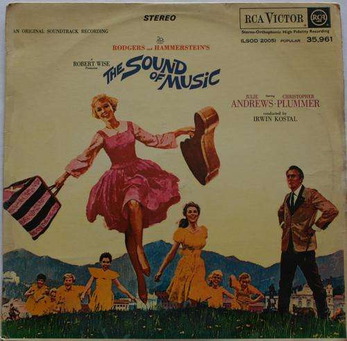 SOUND OF MUSIC -- ORIGINAL MOVIE SOUNDTRACK-- VINYL LP RECORD