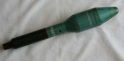 SADF -- 88mm BAZOOKA Rocket Practice round -- Totally inert -- BUSH WAR ERA