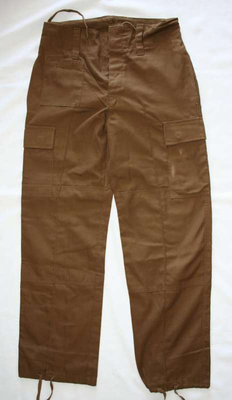 SADF NUTRIA BROWN TROUSERS SIZE 81- 81 -- AS USED IN BUSH WAR