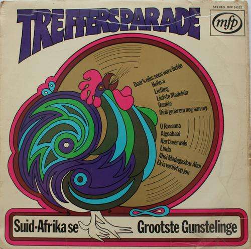 TREFFERSPARADE VOLUME 1 -- 1972 -- VINYL LP RECORD