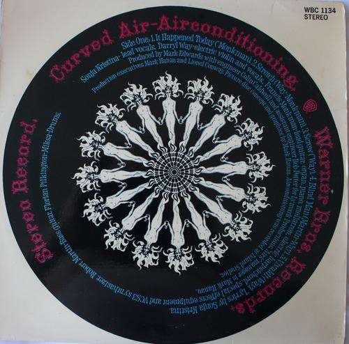 CURVED AIR -- AIRCONDITIONING -- VINYL LP RECORD