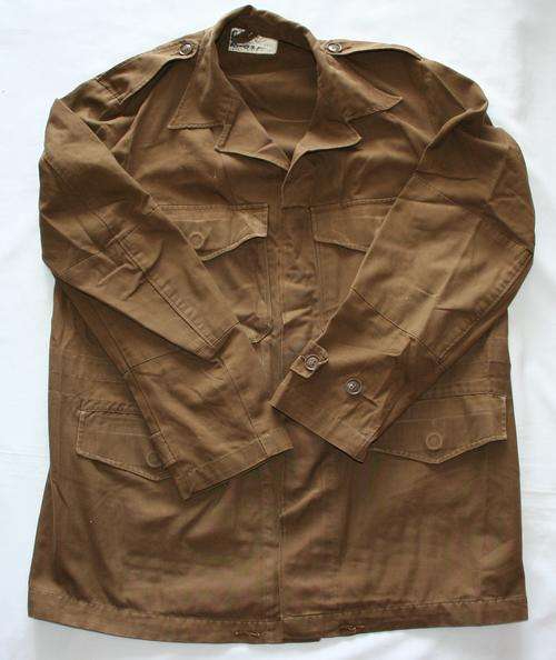 SADF--NUTRIA BROWN BUSHJACKET-- SIZE: LARGE -- AS USED IN BUSH WAR