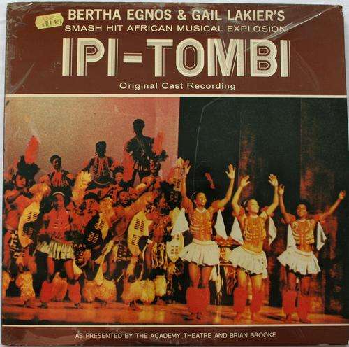 IPI TOMBI -- ORIGINAL CAST RECORDING -- DOUBLE VINYL LP  RECORD