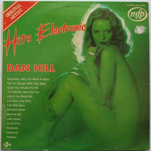 DAN HILL -- HITS ELECTRONIC -- 1976 -- VINYL LP RECORD