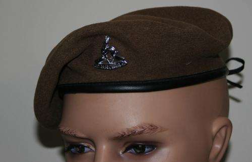 SADF, SCHOOL CADET BERET WITH BADGE -- BUSH WAR ERA