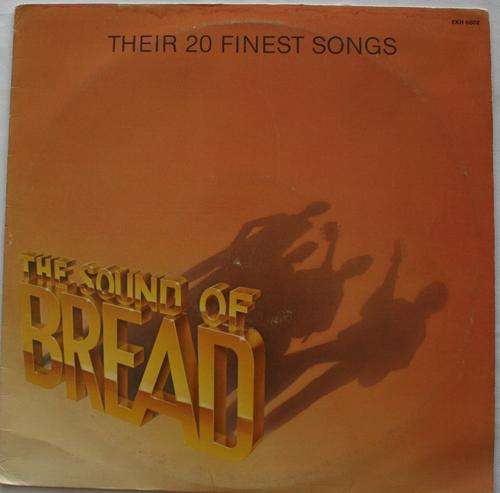 BREAD -- THEIR 20 FINEST SONGS -- VINYL LP RECORD