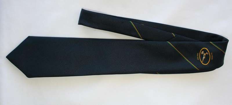 SA RUGBY -- 100 YEARS 1889-1989 -- TIE NECKWEAR