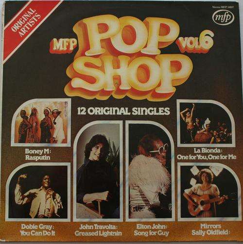 POP SHOP VOL 6 --- VINYL LP RECORD