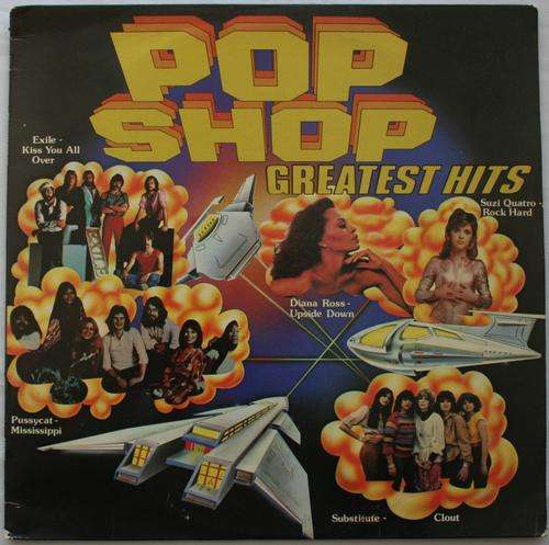 POP SHOP -- GREATEST HITS --- VINYL LP RECORD