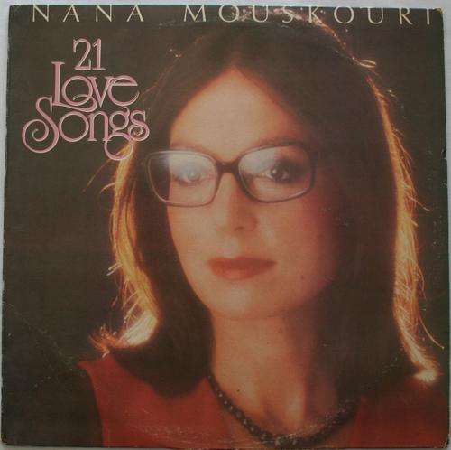 NANA MOUSKOURI -- 21 LOVE SONGS -- VINYL LP RECORD