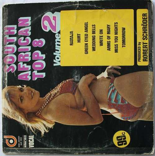 SOUTH AFRICAN TOP 8 -- VOLUME 2 -- VINYL LP RECORD