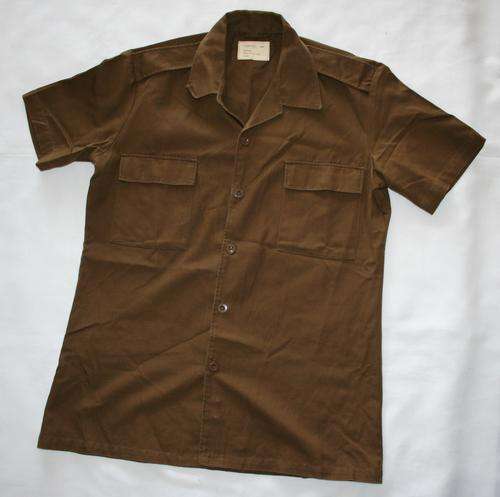 SADF NUTRIA BROWN SHIRT-- SIZE: MEDIUM -- AS USED IN BUSH WAR