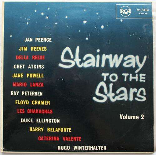 R4.00 SPECIAL -- VARIOUS -- STAIRWAY TO THE STARS -- VOL 2 -- VINYL LP RECORD