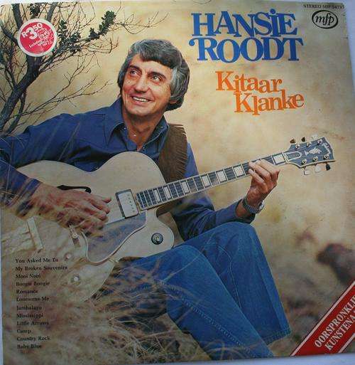HANSIE ROODT-- KITAARKLANKE VOL 3 -- VINYL LP RECORD