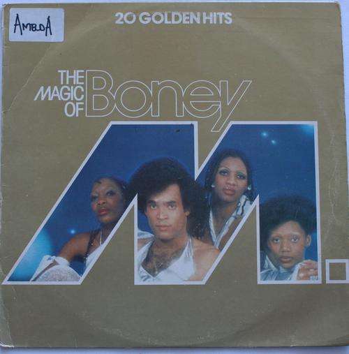 BONEY M -- 20 GOLDEN HITS -- VINYL LP RECORD