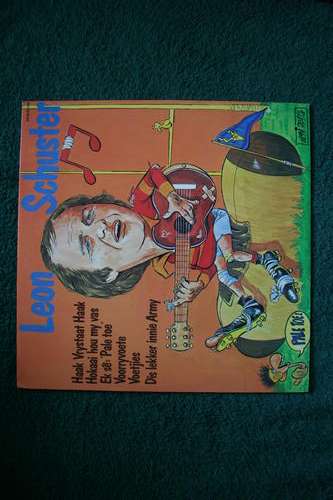 LEON SCHUSTER--RUGBY SONGS E.A -- SIGNED --VINYL LP RECORD