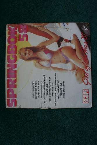 SPRINGBOK HIT PARADE NO: 58 --- VINYL LP RECORD