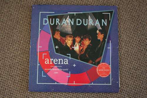 DURAN DURAN--ARENA-- UK IMPORT + 8 page COLOUR BOOKLET--VINYL LP RECORD
