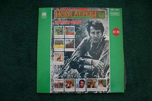 HERB ALPERT AND THE TIJUANA BRASS--A TASTE OF HERB--VINYL LP RECORD