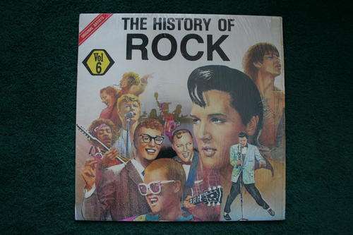 THE HISTORY OF ROCK VOLUME 6 -- VARIOUS--VINYL LP RECORD