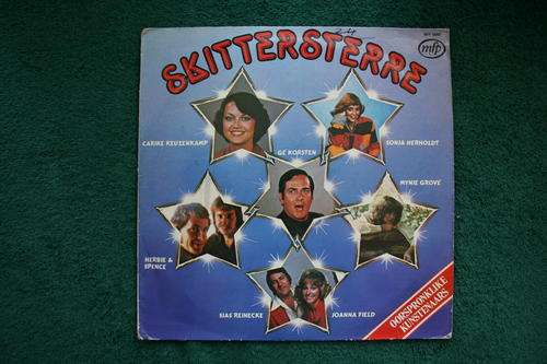 SKITTERSTERRE 1980-- VARIOUS --AFRIKAANS VINYL LP RECORD