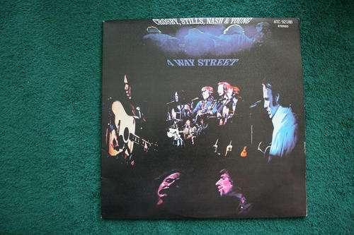 CROSBY , STILLS, NASH &YOUNG--4 WAY STREET--DOUBLE VINYL LP RECORD
